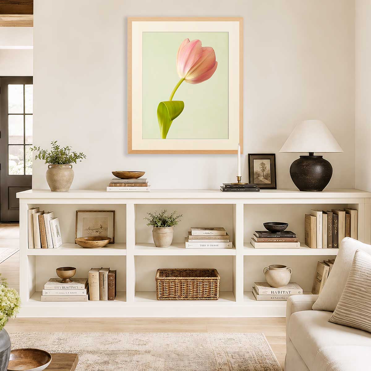 Petals Of Spring 3 Tulip Wall Art Print