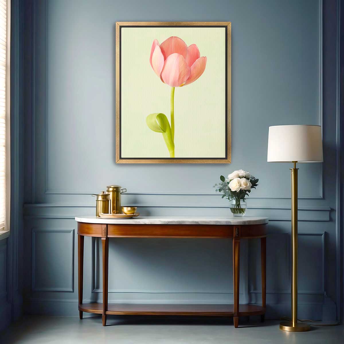 Petals Of Spring 4 Tulip Wall Art Canvas