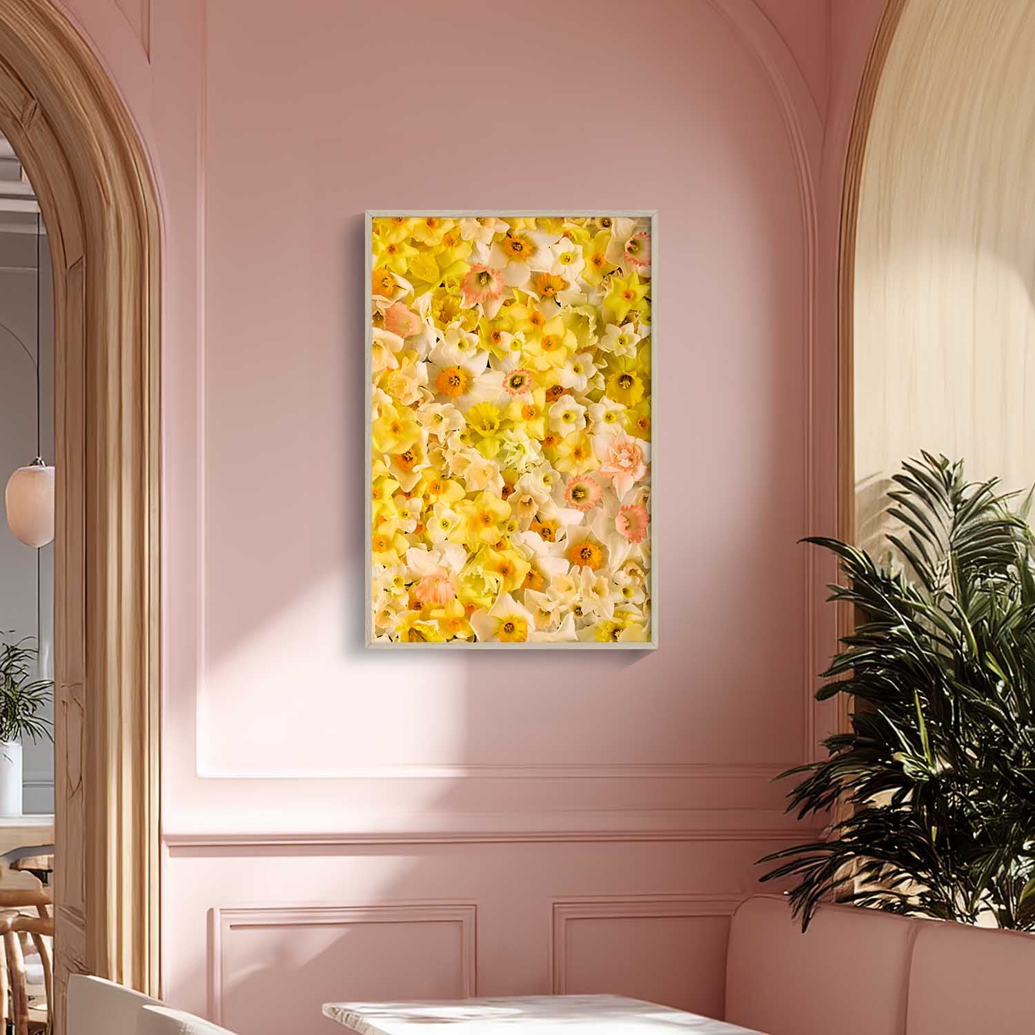 Golden Gatherings Daffodil Wall Art Canvas