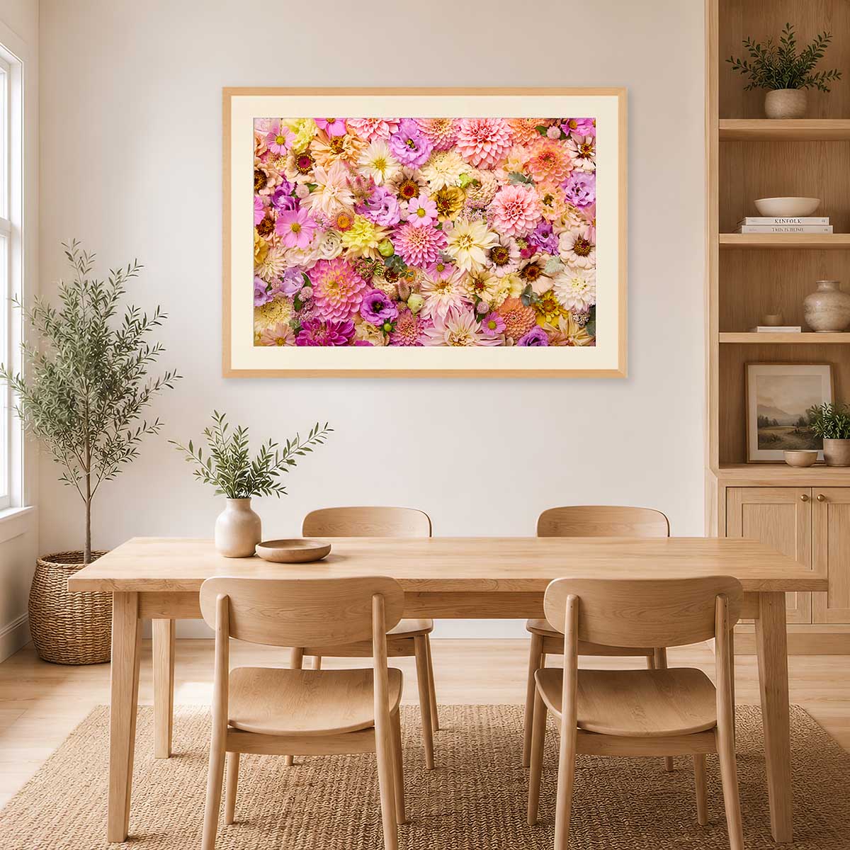 Summer's Romance - Horizontal Floral Wall Art Print