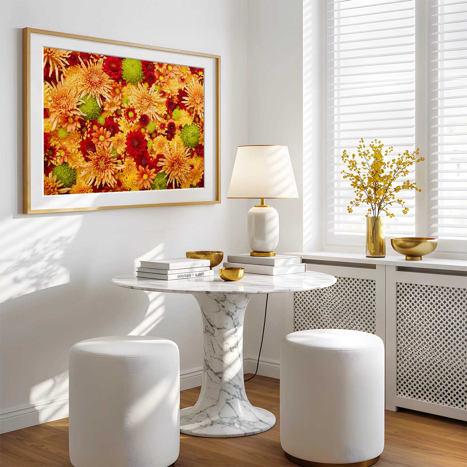 Autumn's Embrace - Horizontal Wall Art Print