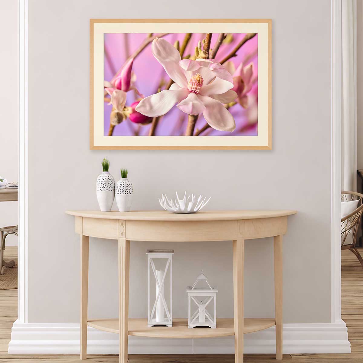 Magnolia Whisper Wall Art Print