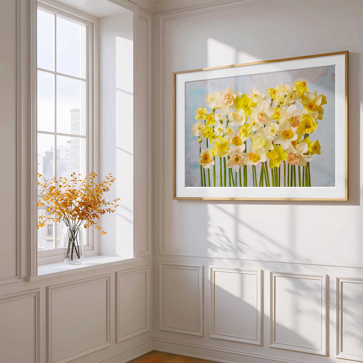 Daffodil Choir Wall Art Print