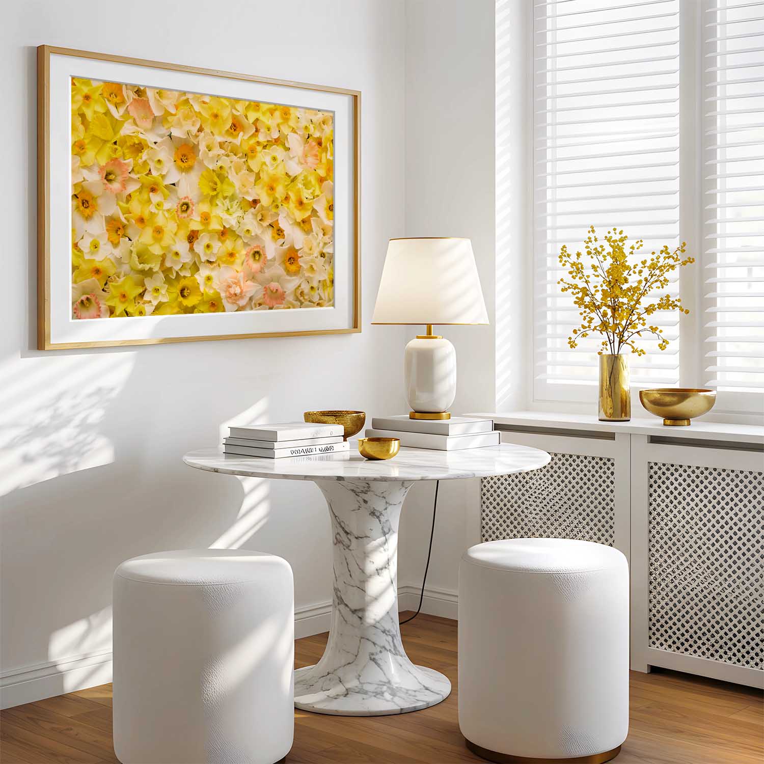Daffodil Dreams Horizontal Wall Art Print